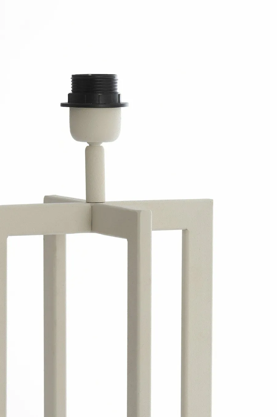 Light en Living Lampvoet 21x21x46 cm MACE crème