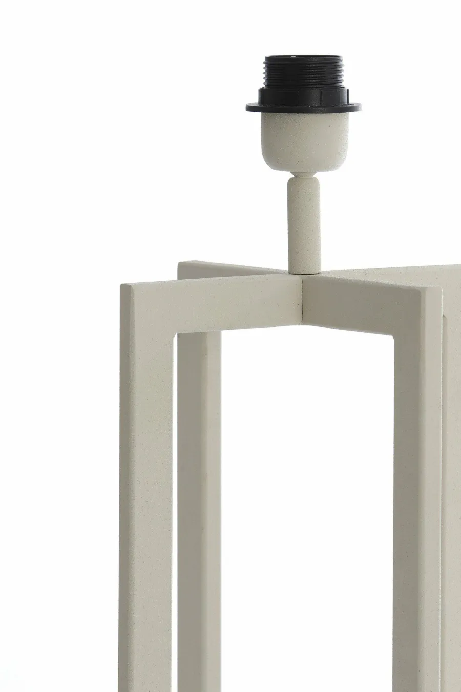 Light en Living Lampvoet 21x21x46 cm MACE crème