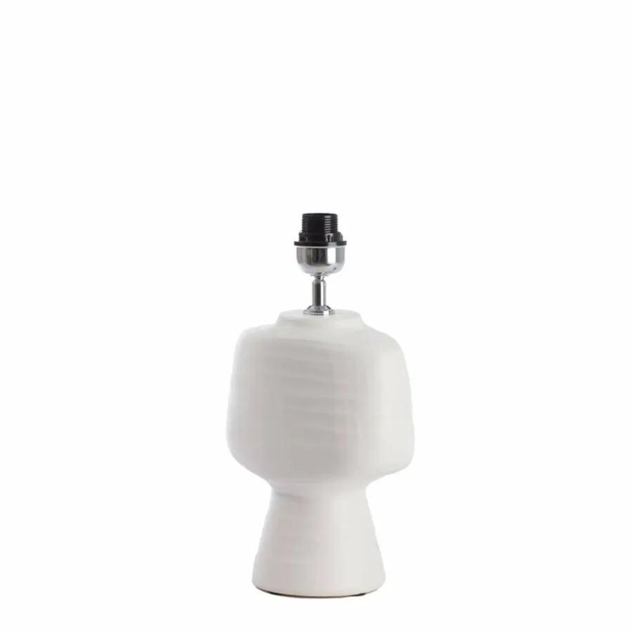 Light en Living Lampvoet 22,5x14,5x39 cm GANDORO keramiek mat crème Hot
