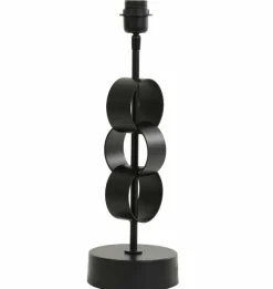 Light en Living Lampvoet Ø15x42 cm CIRCULUM mat zwart Best