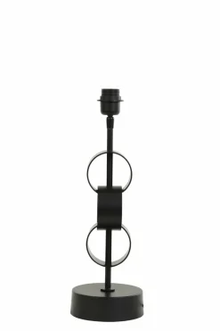 Light en Living Lampvoet Ø15x42 cm CIRCULUM mat zwart Best