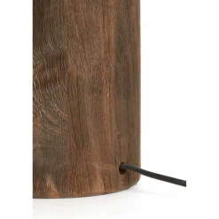 Light en Living Lampvoet Ø13x32 cm TRAPINO hout mat donker bruin Discount