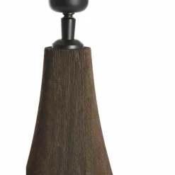 Light en Living Lampvoet Ø13x32 cm TRAPINO hout mat donker bruin Discount