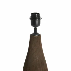 Light en Living Lampvoet Ø13x32 cm TRAPINO hout mat donker bruin Discount