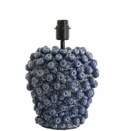 Light en Living Lampvoet Ø25,5x27 cm BERRIES keramiek donker blauw