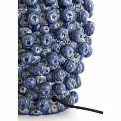 Light en Living Lampvoet Ø25,5x27 cm BERRIES keramiek donker blauw