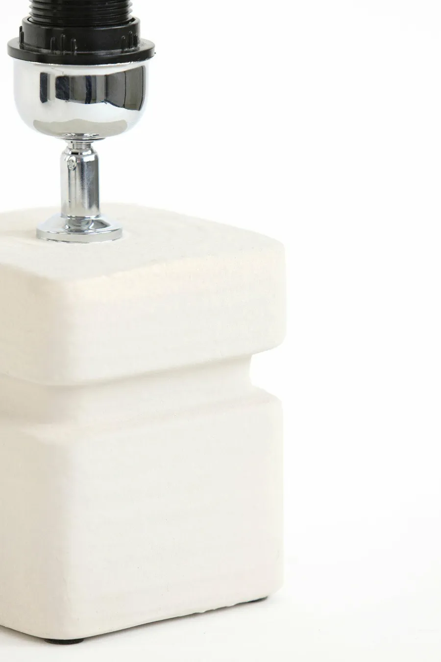 Light en Living Lampvoet 12,5x12,5x24,5 cm AMTA keramiek crème Online