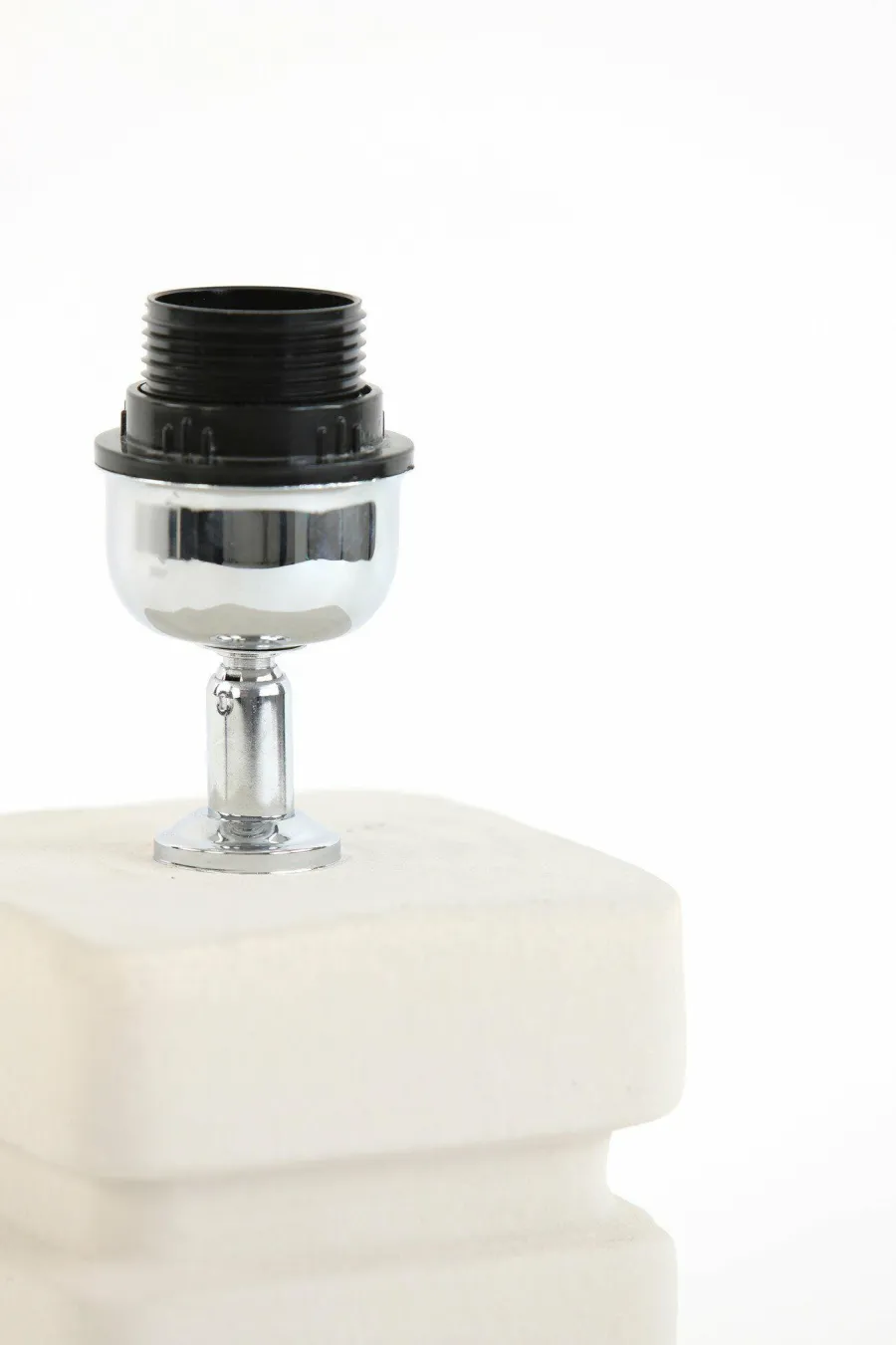 Light en Living Lampvoet 12,5x12,5x24,5 cm AMTA keramiek crème Online