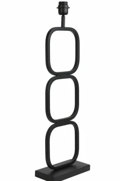 Light en Living Lampvoet 23x11,5x69 cm LUTIKA mat zwart Discount