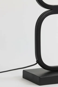 Light en Living Lampvoet 23x11,5x69 cm LUTIKA mat zwart Discount