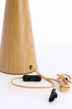 Light en Living Lampvoet Ø13,5X33,5 cm DINAN houtprint naturel Outlet