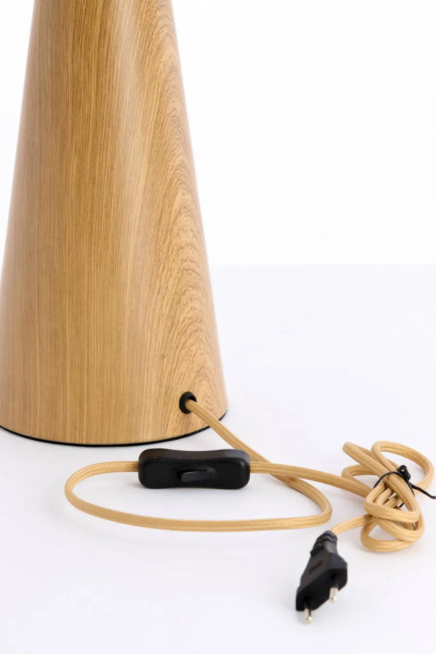 Light en Living Lampvoet Ø13,5X33,5 cm DINAN houtprint naturel Outlet