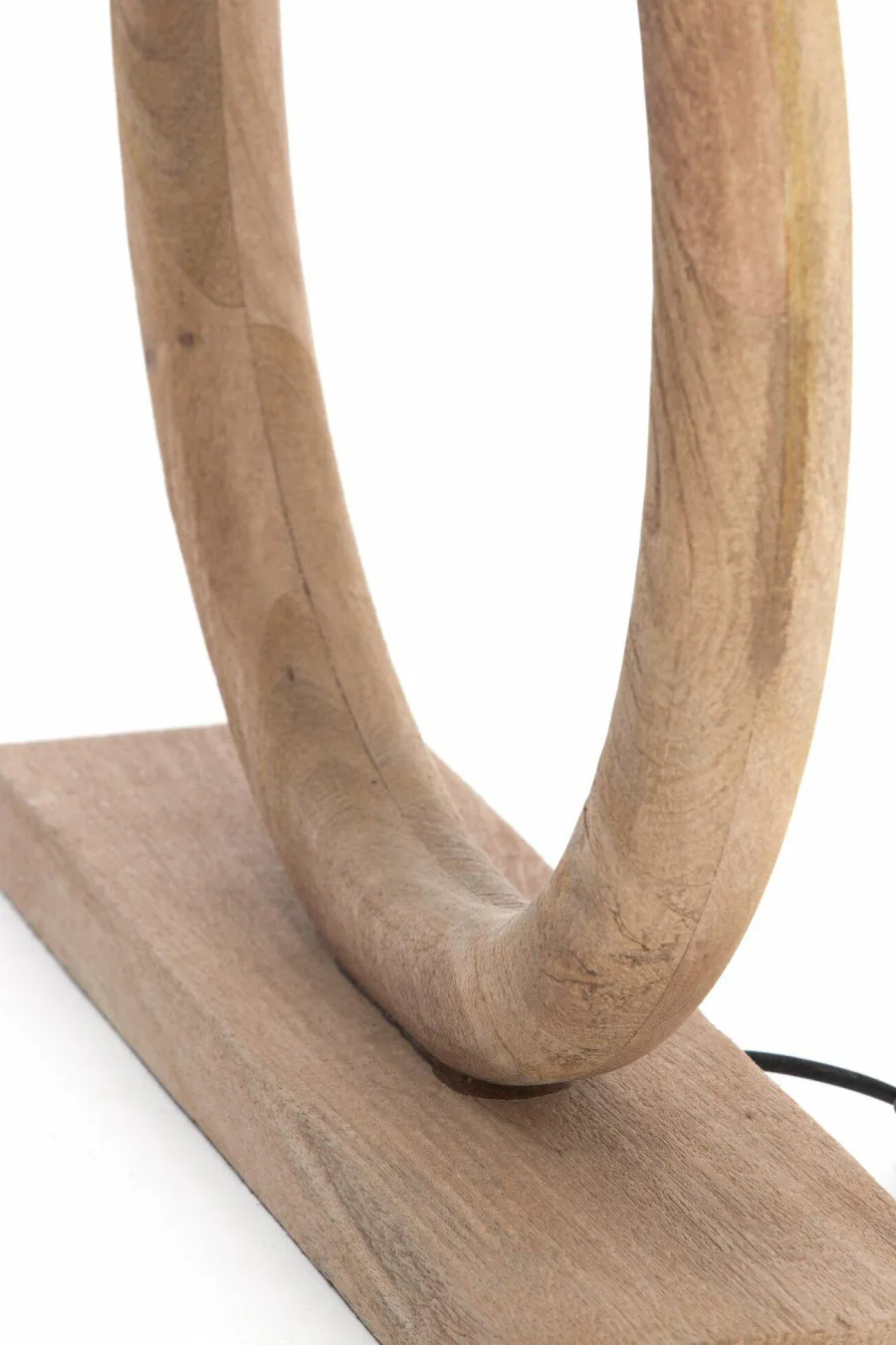 Light en Living Lampvoet 51x13x54 cm NUBIA hout mat naturel Outlet