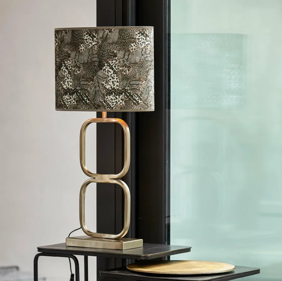 Light en Living Lampvoet 23x11,5x46 cm LUTIKA licht goud Best