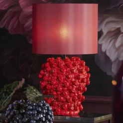 Light en Living Lampvoet Ø31,5x35 cm BERRIES keramiek rood Online