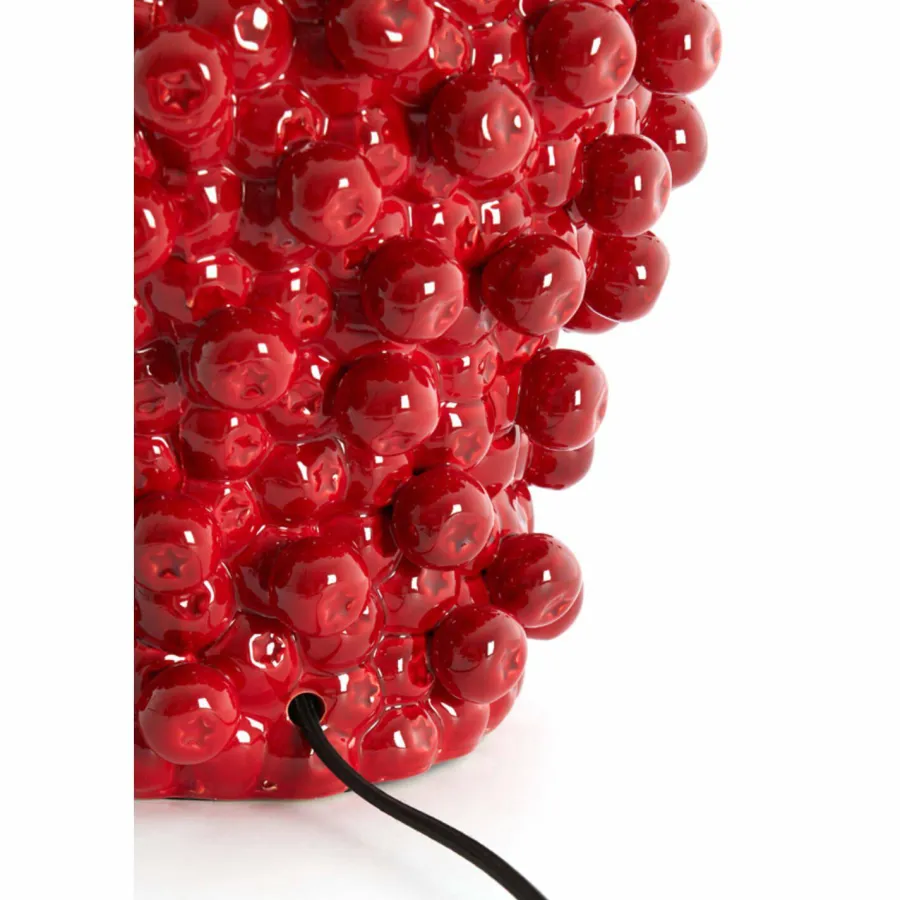 Light en Living Lampvoet Ø31,5x35 cm BERRIES keramiek rood Online