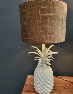 Light en Living Lampvoet 20x19x42 cm PINEAPPLE crème Clearance