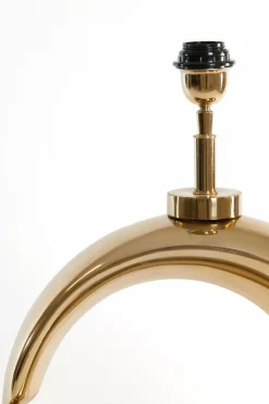 Light en Living Lampvoet 37x20x60 cm MAAN licht goud Discount