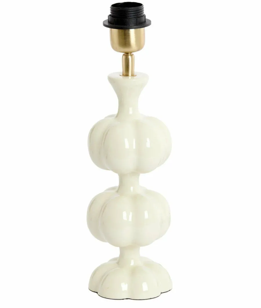 Light en Living Lampvoet Ø10x29 cm CALDAS glans crème