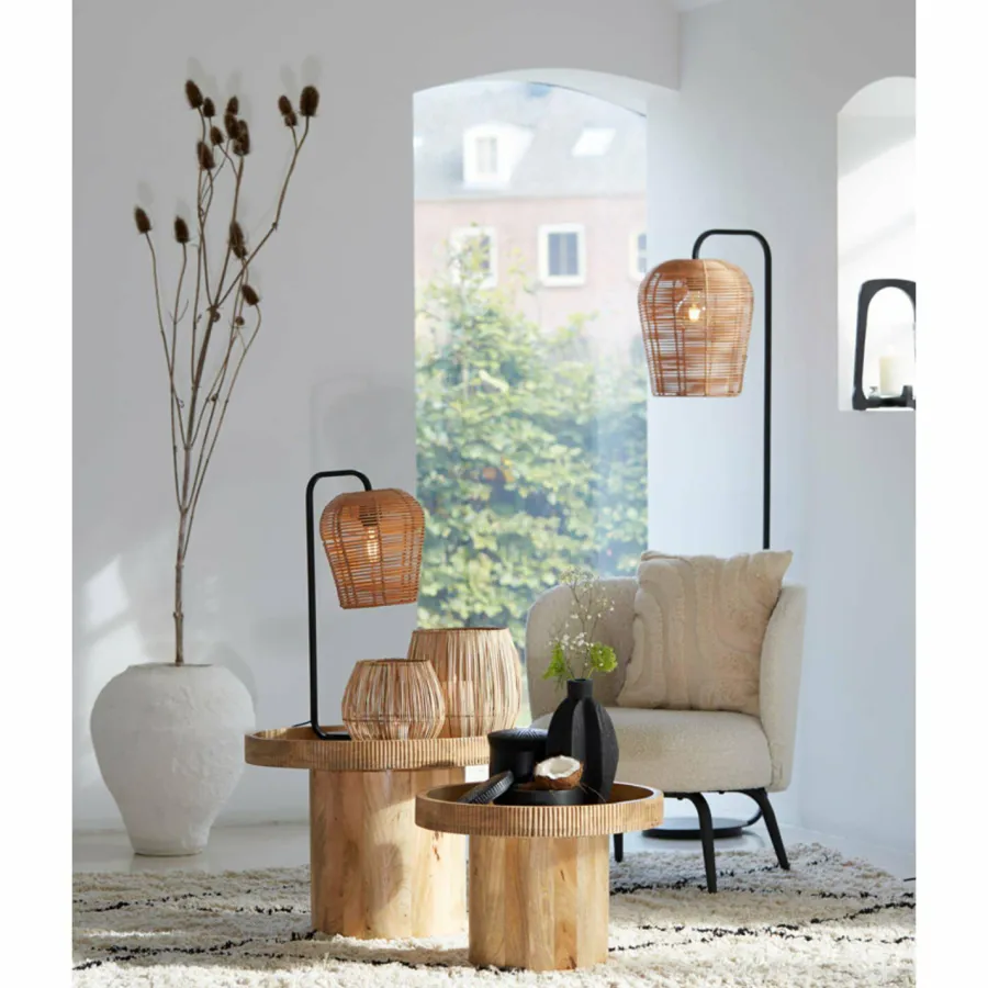 Light en Living Lampvoet 26,5x20x60 cm MARENO crème Sale