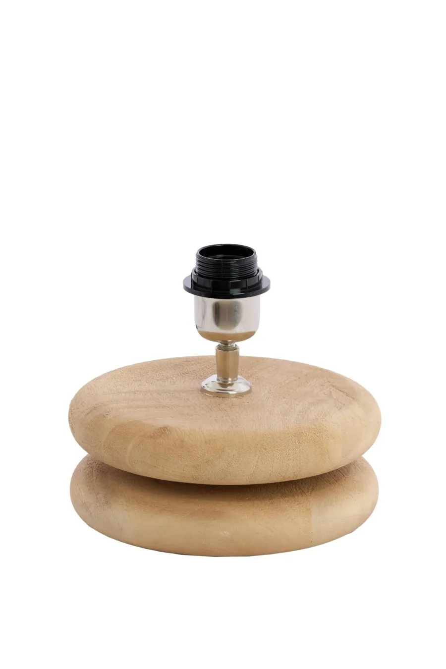 Light en Living Lampvoet EBOLI Ø20x9 cm Hout Mat Naturel – Light & Living Hot