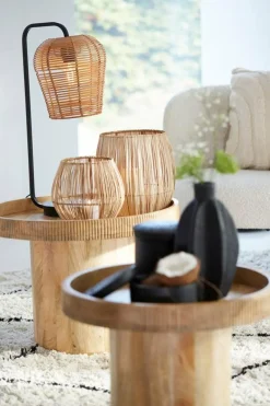 Light en Living Lampvoet 26,5x20x60 cm MARENO mat zwart Sale