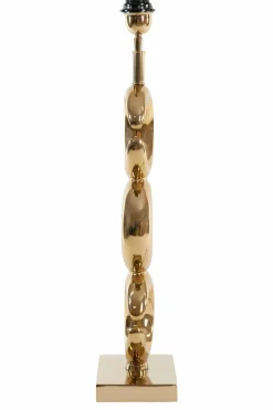 Light en Living Lampvoet 23x13x65 cm MAAN licht goud Best