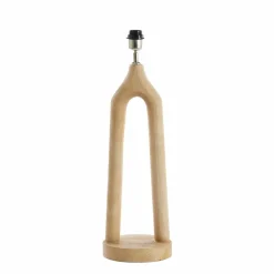 Light en Living Lampvoet Ø20x55 cm XITTA hout mat naturel New
