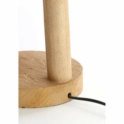 Light en Living Lampvoet Ø20x55 cm XITTA hout mat naturel New
