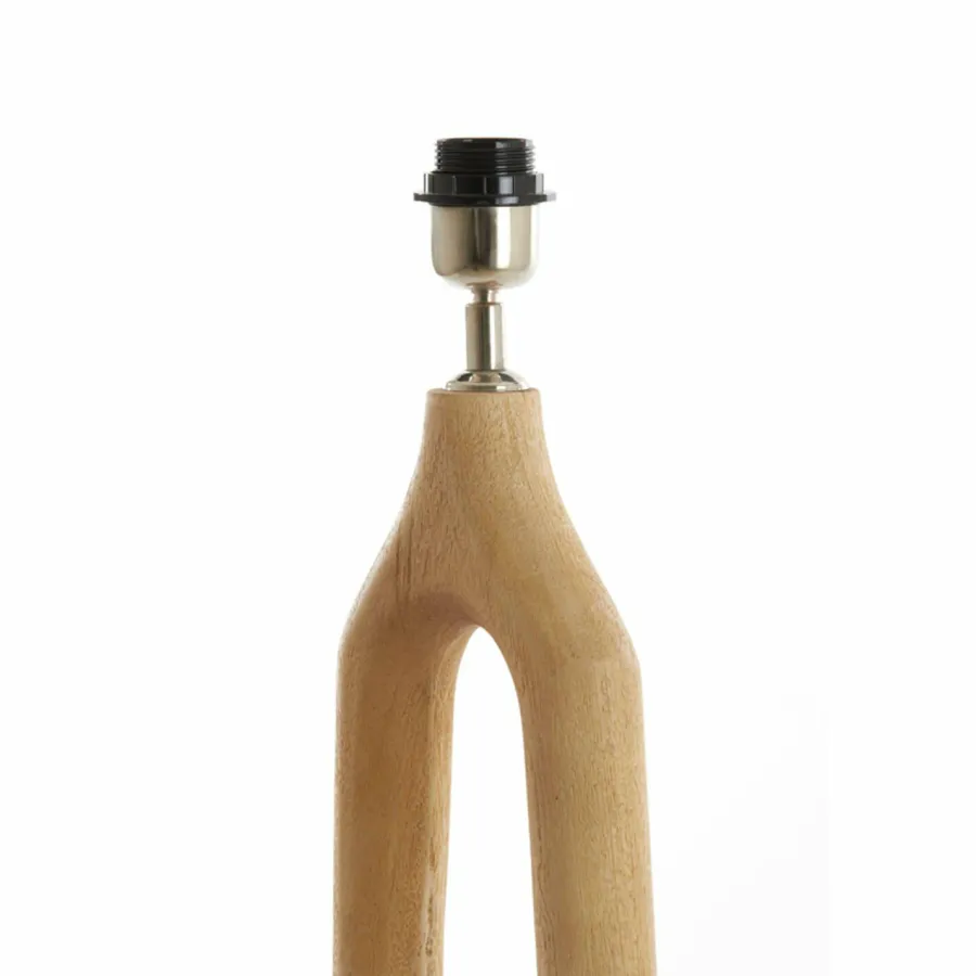 Light en Living Lampvoet Ø20x55 cm XITTA hout mat naturel New