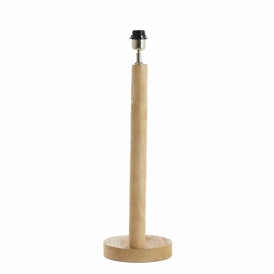 Light en Living Lampvoet Ø20x55 cm XITTA hout mat naturel New