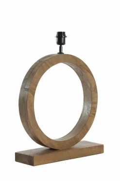 Light en Living Lampvoet 41x13x55 cm TINAR hout mat bruin