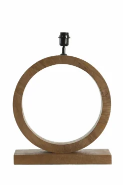 Light en Living Lampvoet 41x13x55 cm TINAR hout mat bruin