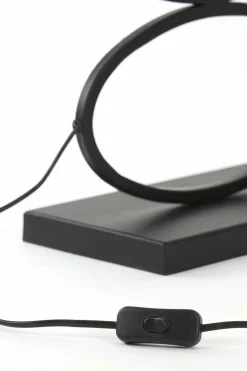 Light en Living Lampvoet STELIUS mat zwart - 33x17x42 cm Clearance