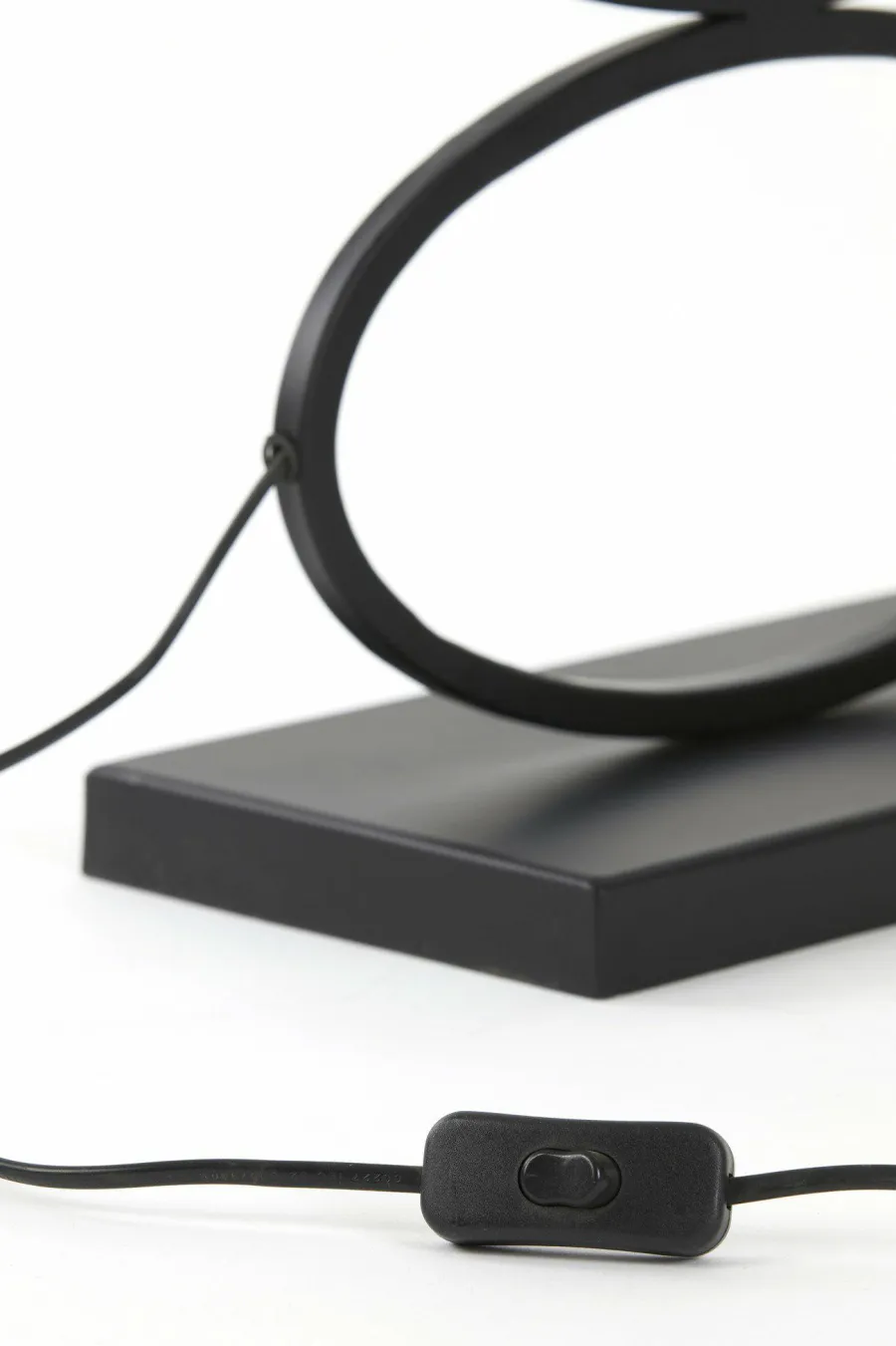 Light en Living Lampvoet STELIUS mat zwart - 33x17x42 cm Clearance