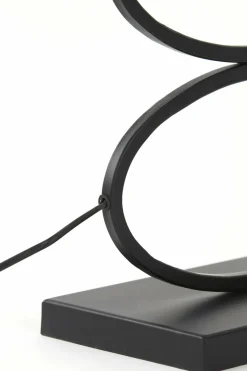 Light en Living Lampvoet STELIUS mat zwart - 33x17x42 cm Clearance