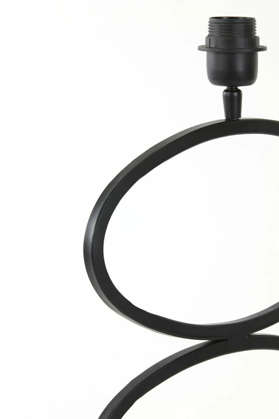 Light en Living Lampvoet STELIUS mat zwart - 33x17x42 cm Clearance