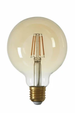 Light en Living LED globe Ø9,5x14 cm LIGHT 4W amber E27 dimbaar Discount