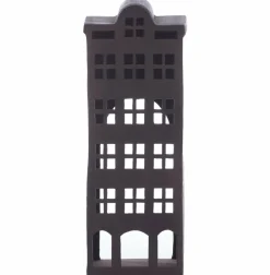Light en Living Ornament 12x16x39.5 cm BANTRY bruin Clearance