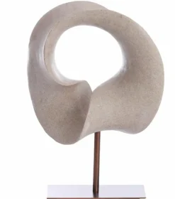 Light en Living Ornament op voet 34x18x43 cm VODICE taupe+donker brons Sale