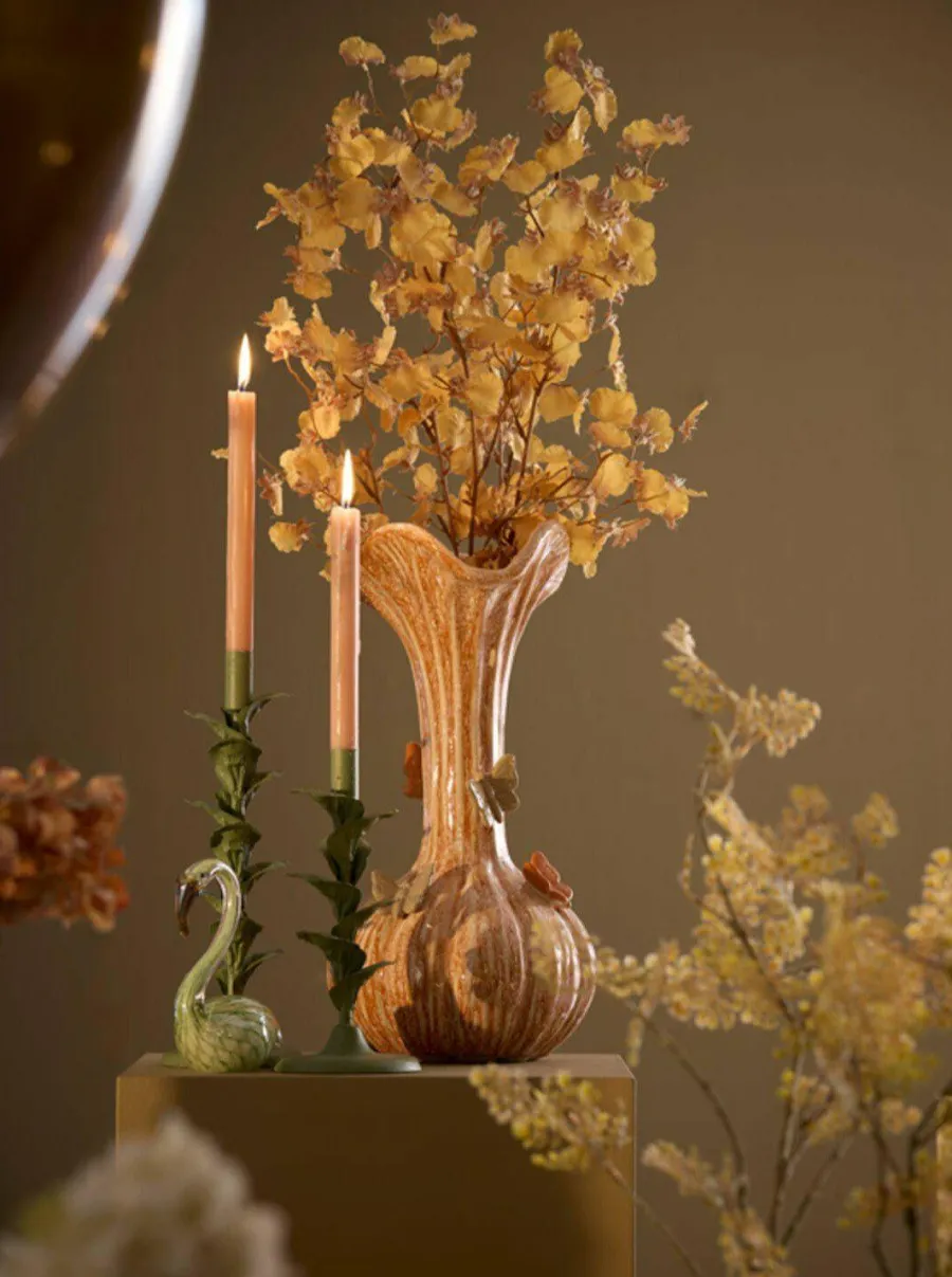 Light en Living Ornament 12x7x17 cm SWAN glas groen Clearance
