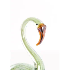 Light en Living Ornament 12x7x17 cm SWAN glas groen Clearance