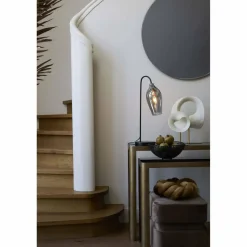 Light en Living Ornament op voet 34x18x43 cm VODICE crème+antiek brons Outlet
