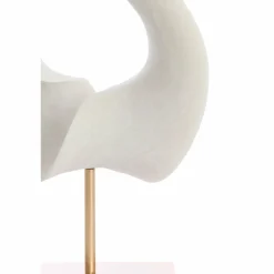 Light en Living Ornament op voet 34x18x43 cm VODICE crème+antiek brons Outlet
