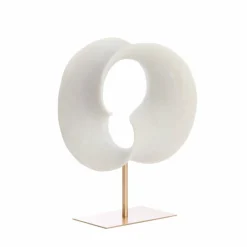 Light en Living Ornament op voet 34x18x43 cm VODICE crème+antiek brons Outlet