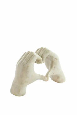Light en Living Ornament 24,5x9,5x15 cm HANDS taupe grijs Discount