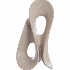 Light en Living Ornament op voet 20,5x19x39 cm ZAZINA taupe Clearance
