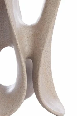 Light en Living Ornament op voet 20,5x19x39 cm ZAZINA taupe Clearance
