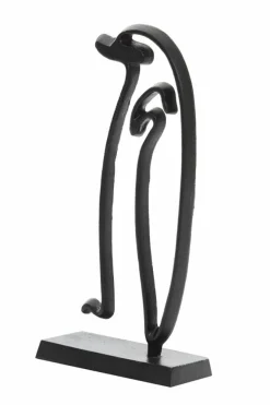 Light en Living Ornament op voet Pinguïn mat zwart - Diverse maten Sale