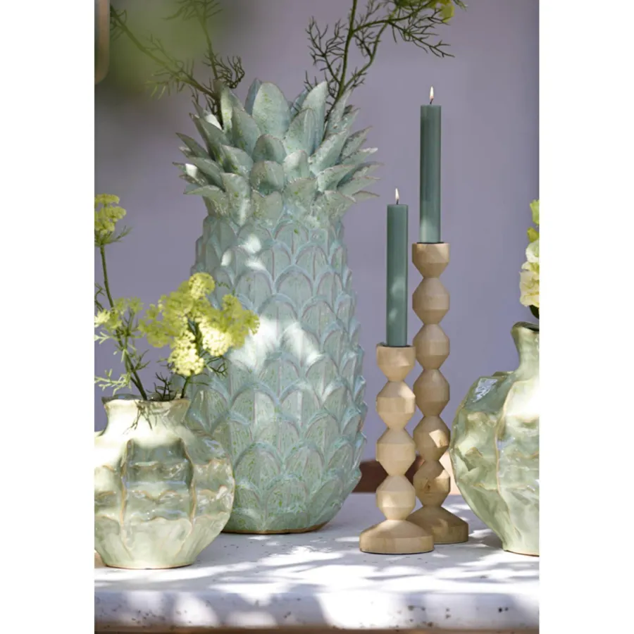 Light en Living Ornament Ø29x55,5 cm NANASI keramiek mint groen Clearance